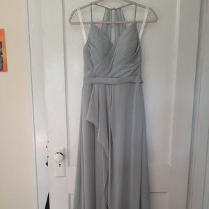 Dolphin Gray bridesmaid dress